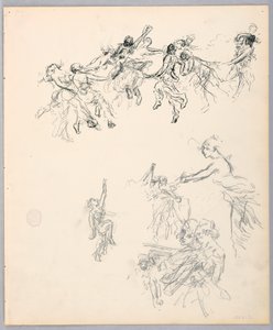 Dessin, figures dansantes, 1882-83 - Robert Frederick Blum
