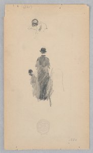 Figures dans une foule