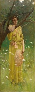 Rêverie, vers 1883-1884 - Robert Frederick Blum