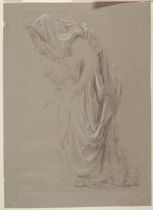 Étude pour une femme debout avec enfant, "Festival des vendanges," Mendelssohn Glee Club, New York, NY - Robert Frederick Blum