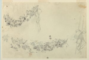 Étude pour des festons, "Festival des vendanges," Mendelssohn Glee Club, New York, NY - Robert Frederick Blum