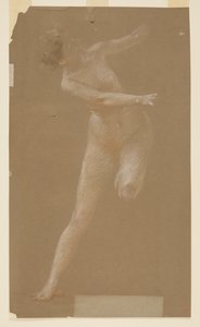 Étude pour la ménade gauche, « Fête des vendanges », Mendelssohn Glee Club, New York, NY