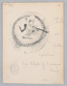 Bouclier de guerre des Navajo