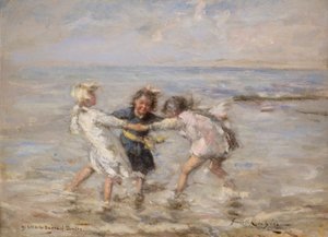 Une farandole dans la mer - Robert Gemmell Hutchison