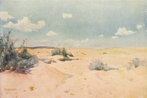 Une étude du désert à Tel-El-Kebir, vers 1880, 1904