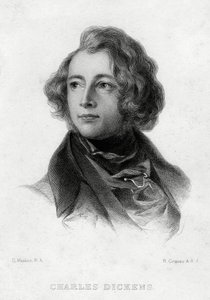 Charles Dickens, auteur anglais, vers 1870s