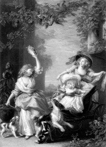 Les princesses royales, enfants du roi George III, 19ème siècle