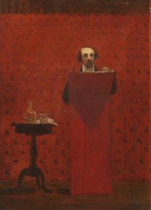 Charles Dickens donnant une lecture publique, 1858 - Robert Hannah