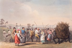 Battage du colza, 1er novembre 1813
