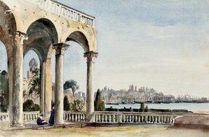 La Villa Doria à Gênes, 1829