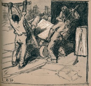 Carriers, vers 1900-1902 - Robert Hermann Sterl