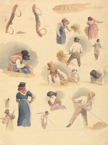 Études de faneurs