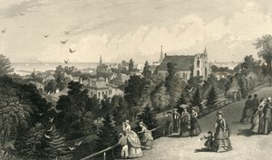 City of Cleveland, depuis Reservoir Walk, 1872