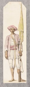 Homme-fusée du Sultan Tipoo (1750-99), c.1793-4 - Robert Hone