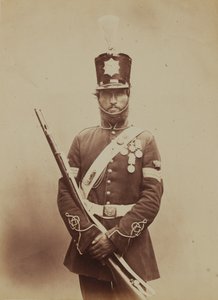 Sergent-major John Paul, Royal Sappers and Miners, 1856