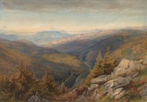 Vue sur la montagne - Robert J. Pattison