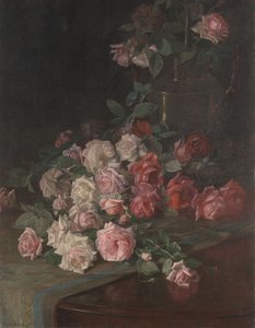 Roses et acajou, c.1900 - Robert Jenkins Onderdonk