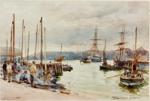 Port de pêche, North Shields - Robert Jobling