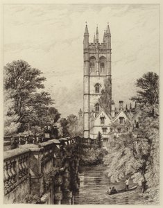 Tour et pont de Magdalen - Robert Kent after Thomas