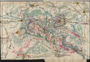(Carte de la première bataille de Bull Run) LOC gvhs01.vhs00060