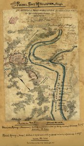2e attaque du fort McAllister sur la rivière Ogeechee, Géorgie LOC gvhs01.vhs00278