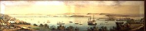 Vue panoramique de la crique de Cork - Robert L. Stopford