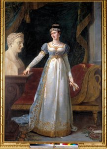 Portrait en pied de Marie-Paulette dite Pauline Bonaparte, princesse Borghèse (1780-1825), duchesse de Guastalla