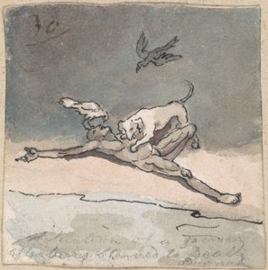 Scène de famine