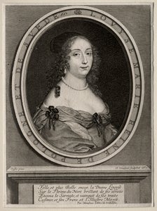 Marie Louise de Gonzague, Reine de Pologne, 1653 - Robert Nanteuil