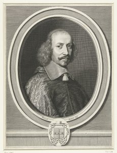 Portrait du cardinal Mazarin, 1655 - Robert Nanteuil