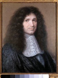 Portrait de Jean-Baptiste Colbert (1619-1683), intendant des finances de Louis XIV Pastel par Robert Nanteuil (1623-1678) 1676 Chantilly, musée Condé