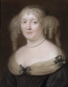 Portrait de Marie de Rabutin-Chantal, Marquise de Sévigné 1626-1696 - Robert Nanteuil