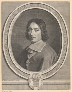 Portrait de Pierre de Cambout de Coislin - Robert Nanteuil