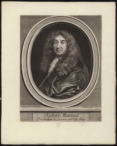 Autoportrait du graveur français Robert Nanteuil - Robert Nanteuil