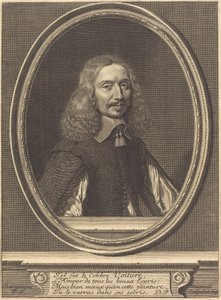 Vincent Voiture - Robert Nanteuil after Philippe de Champaigne