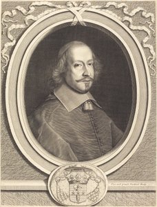 Cardinal Jules Mazarin - Robert Nanteuil after Pieter van Mol