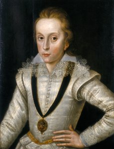 Portrait de Henry Frederick, Prince de Galles 1594-1612, vers 1604 - Robert Peake I