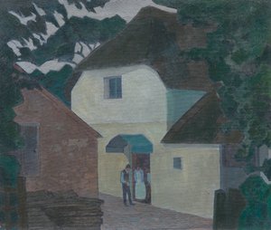 Le visiteur au moulin - Robert Polhill Bevan