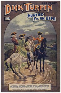 Dick Turpin (lithographie en couleur)