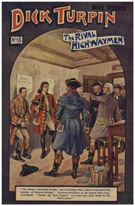 Dick Turpin (lithographie en couleur)