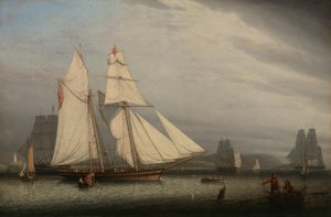 Scène portuaire