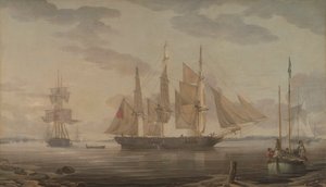 Navires dans le port