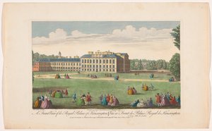 Vue de Kensington Palace à Londres (série Londres)