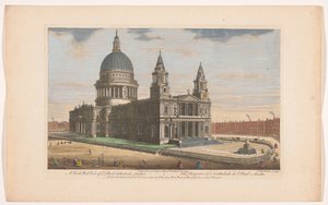 Vue de la cathédrale Saint-Paul de Londres depuis le nord-ouest