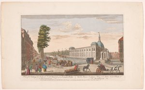Vue de la Bourse à Rotterdam