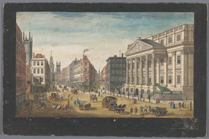 Vue du Mansion House à Londres (série: Londres) - Robert Sayer