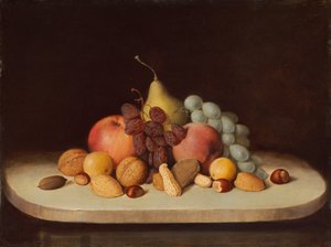 Nature Morte avec Fruits et Noix - Robert Seldon Duncanson