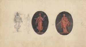 Conceptions allégoriques pour des médailles