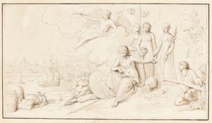 Une allégorie de la puissance commerciale de la Grande-Bretagne - Robert Smirke