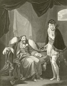 Henri IV réprimandant le prince Henri - Robert Smirke